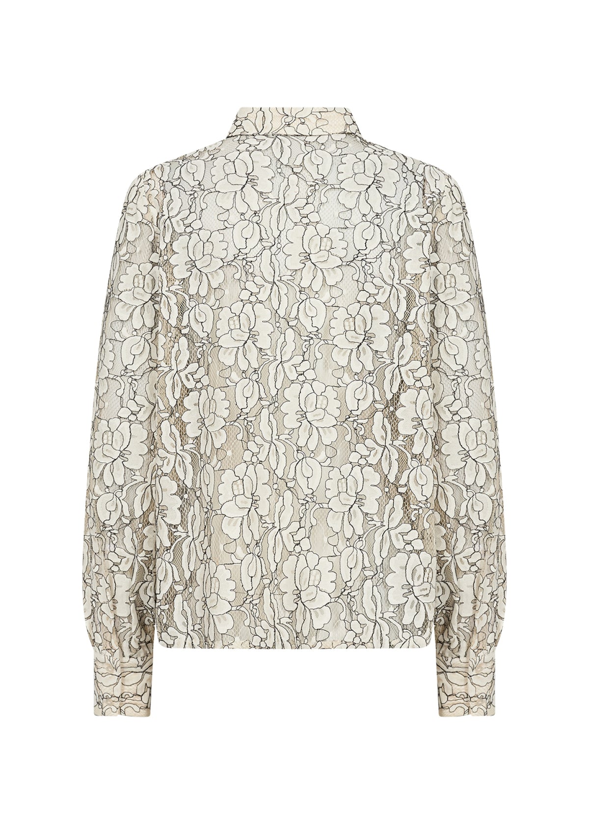 Jiba Blouse Kant Ecru