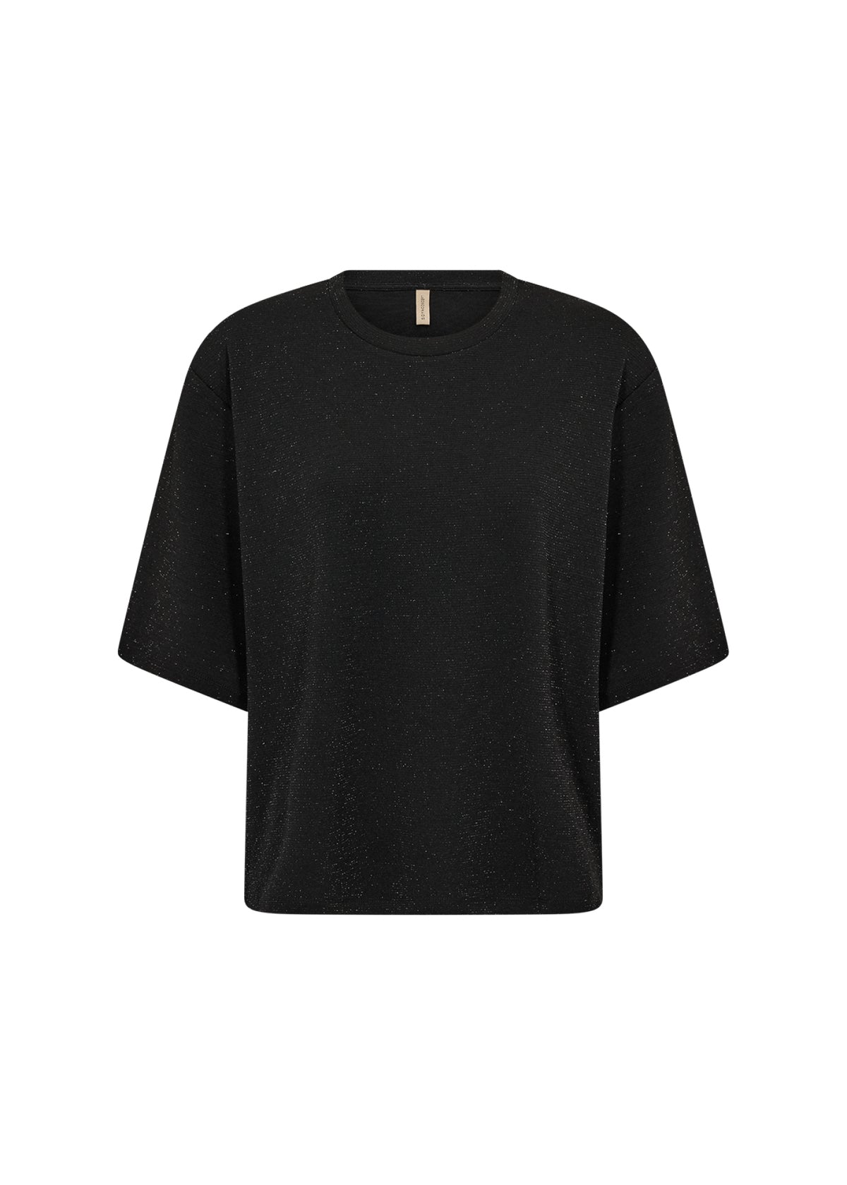 Andine T-shirt Glitter Zwart