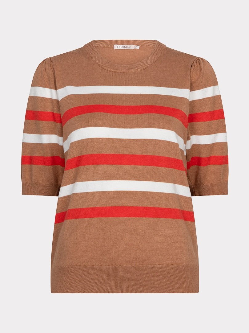 SP26.07010 Sweater gestreept - Castelijn mode