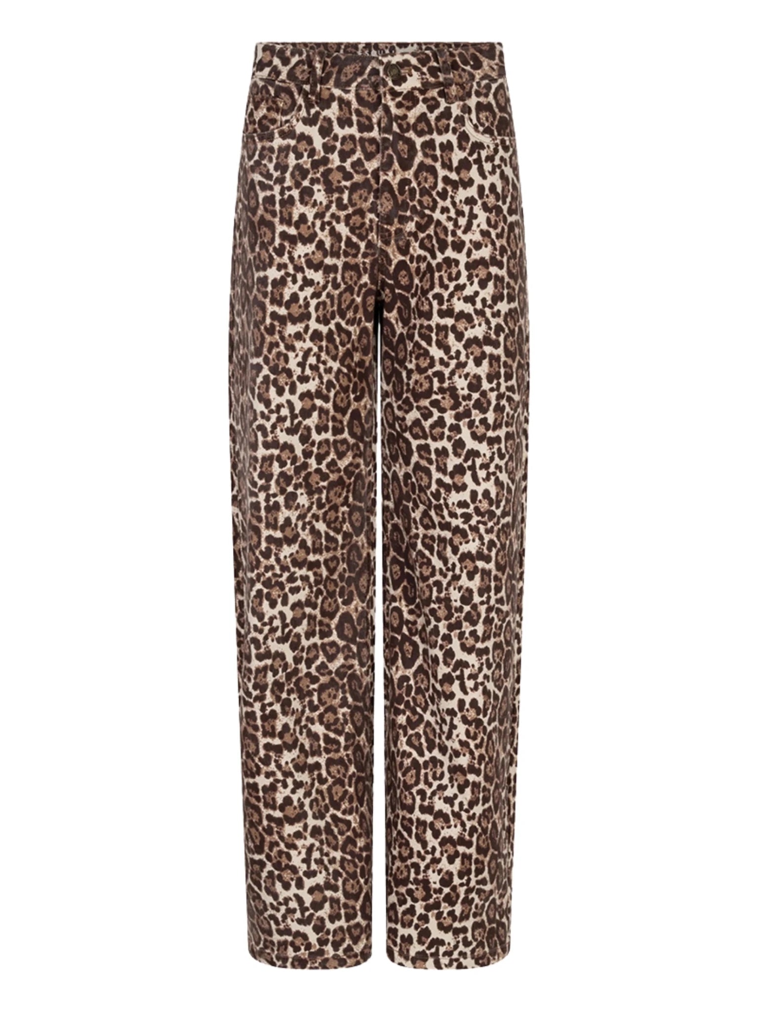 SP26.12001 jeans luipaard print - Castelijn mode