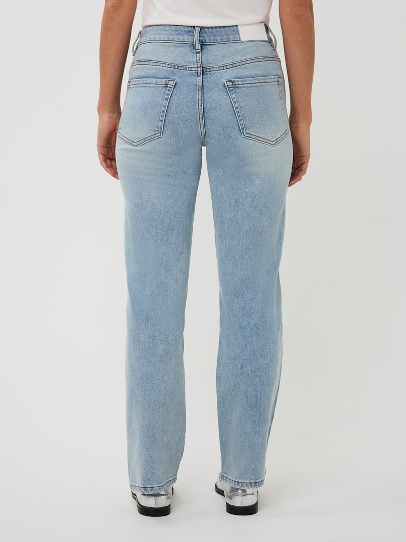 SP26.12009 Jeans met borduursel - Castelijn mode