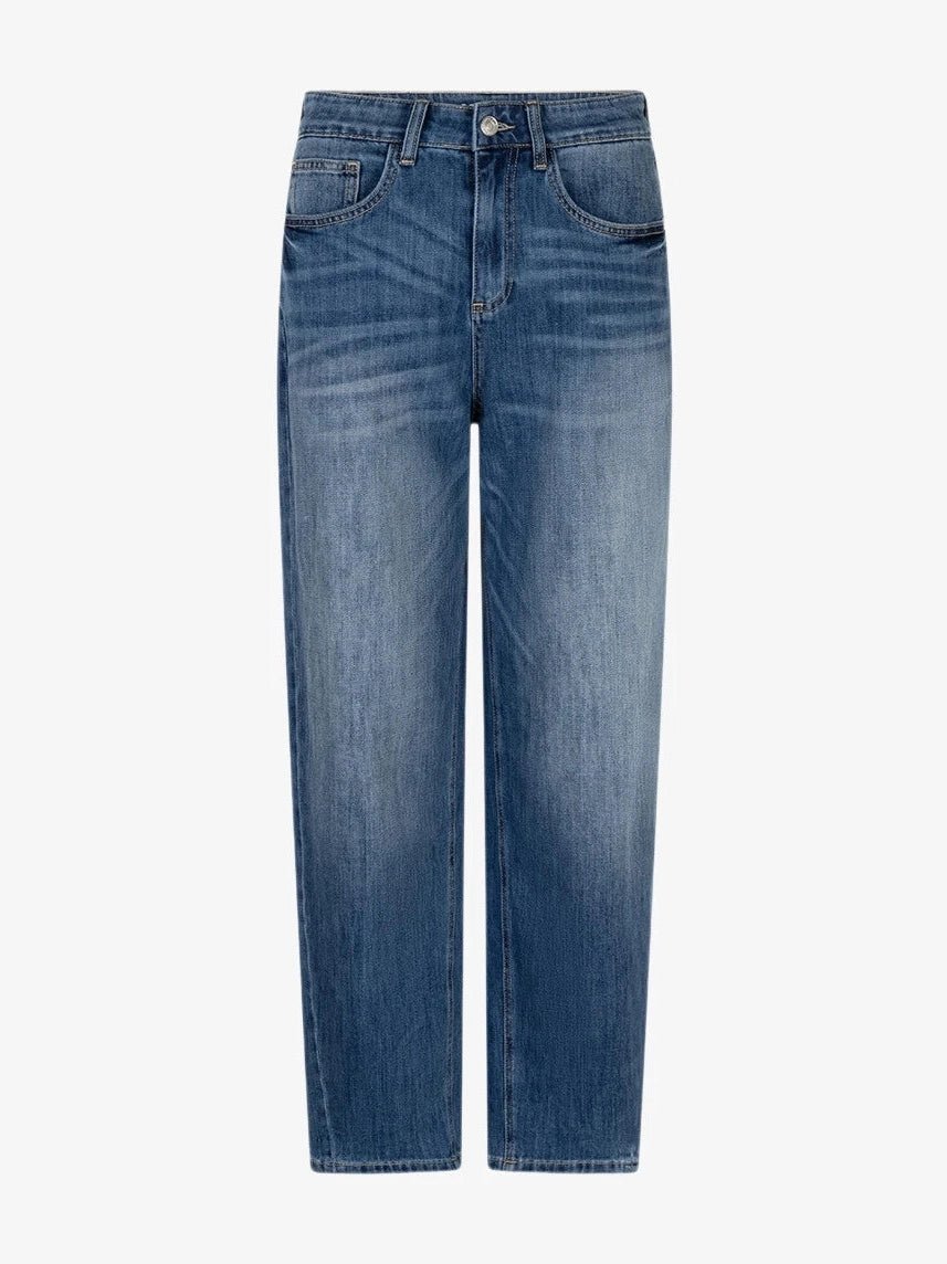 SP26.12017 Jeans met barrel fit - Castelijn mode
