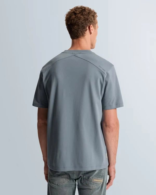 T-Shirt Interlock Grijsblauw - Castelijn mode