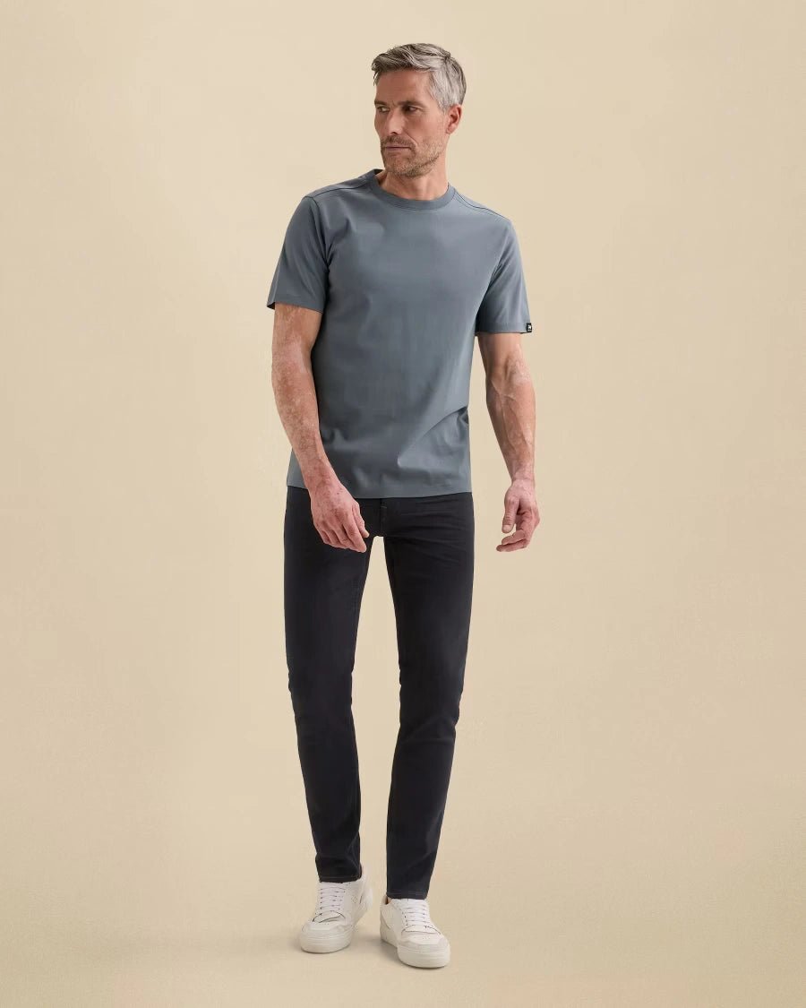 T-Shirt Interlock Grijsblauw - Castelijn mode