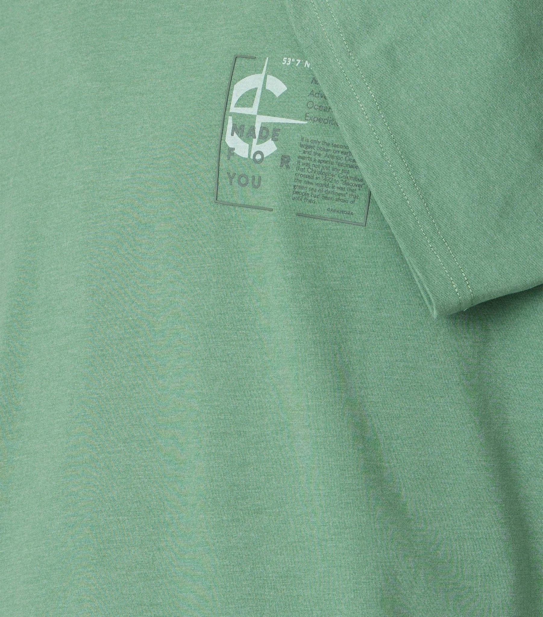 T-shirt Korte Mouw Turquoise - Castelijn mode