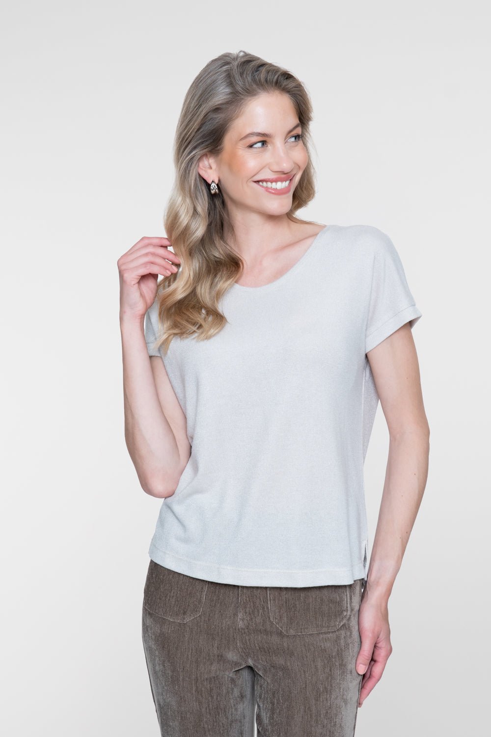 T-shirt Shimmer Sand - Castelijn mode
