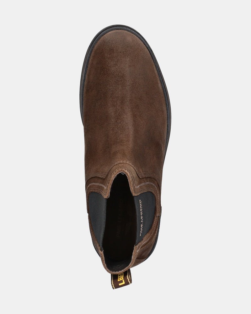Tarmac Chelseaboot Suède Bruin - Castelijn mode