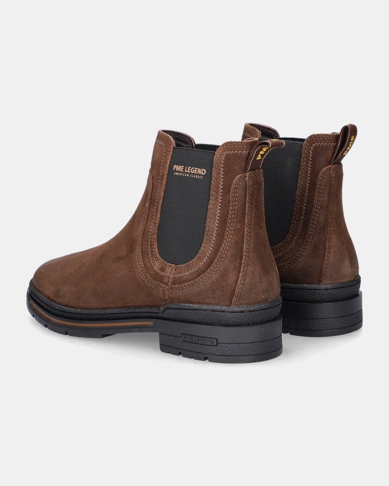 Tarmac Chelseaboot Suède Bruin - Castelijn mode