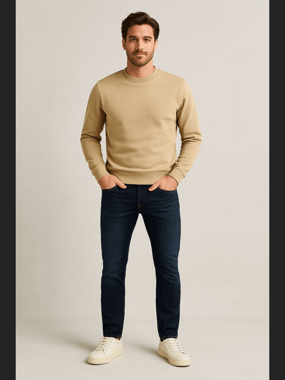 V850 Slim Jeans – Steel Indigo Tint – Slim Fit - Castelijn mode