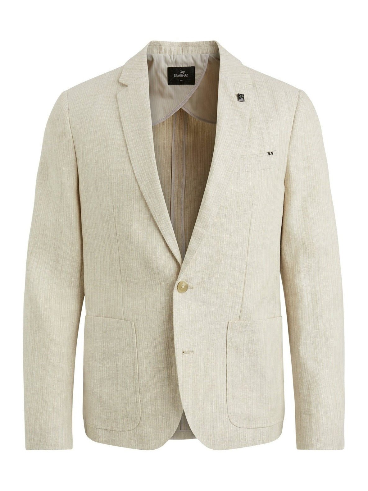VBL2404195 8265 Blazer Linen Herringbone Raceford - Castelijn mode