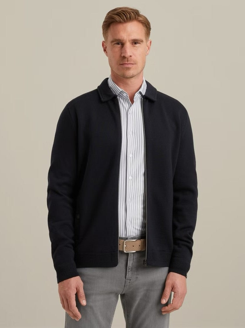 VKC2509380 - 5073 Vest van een wolblend - Castelijn mode