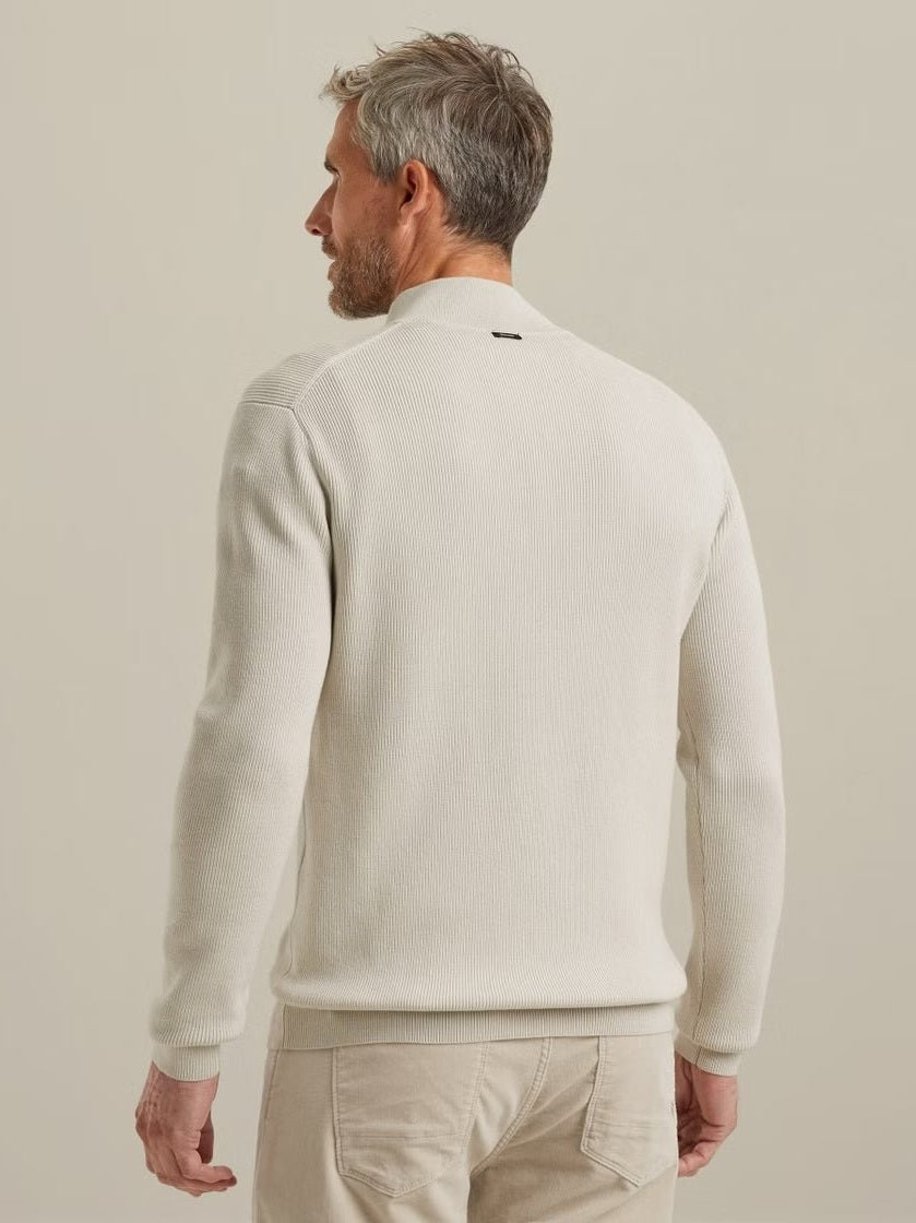 VKW2510332 - 7074 Trui met halve rits - Castelijn mode