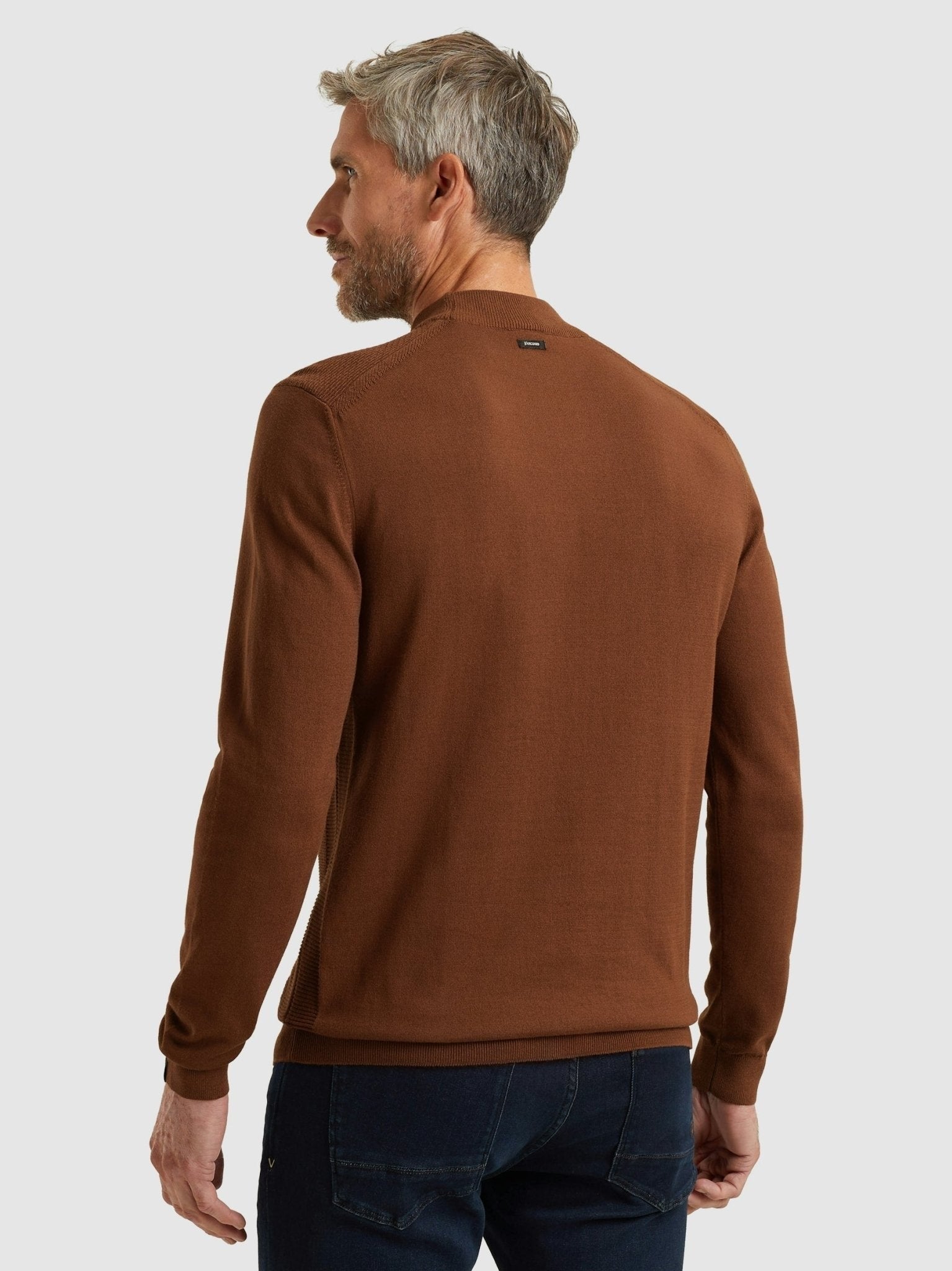 VKW2510340 - 8297 Trui met mockneck - Castelijn mode