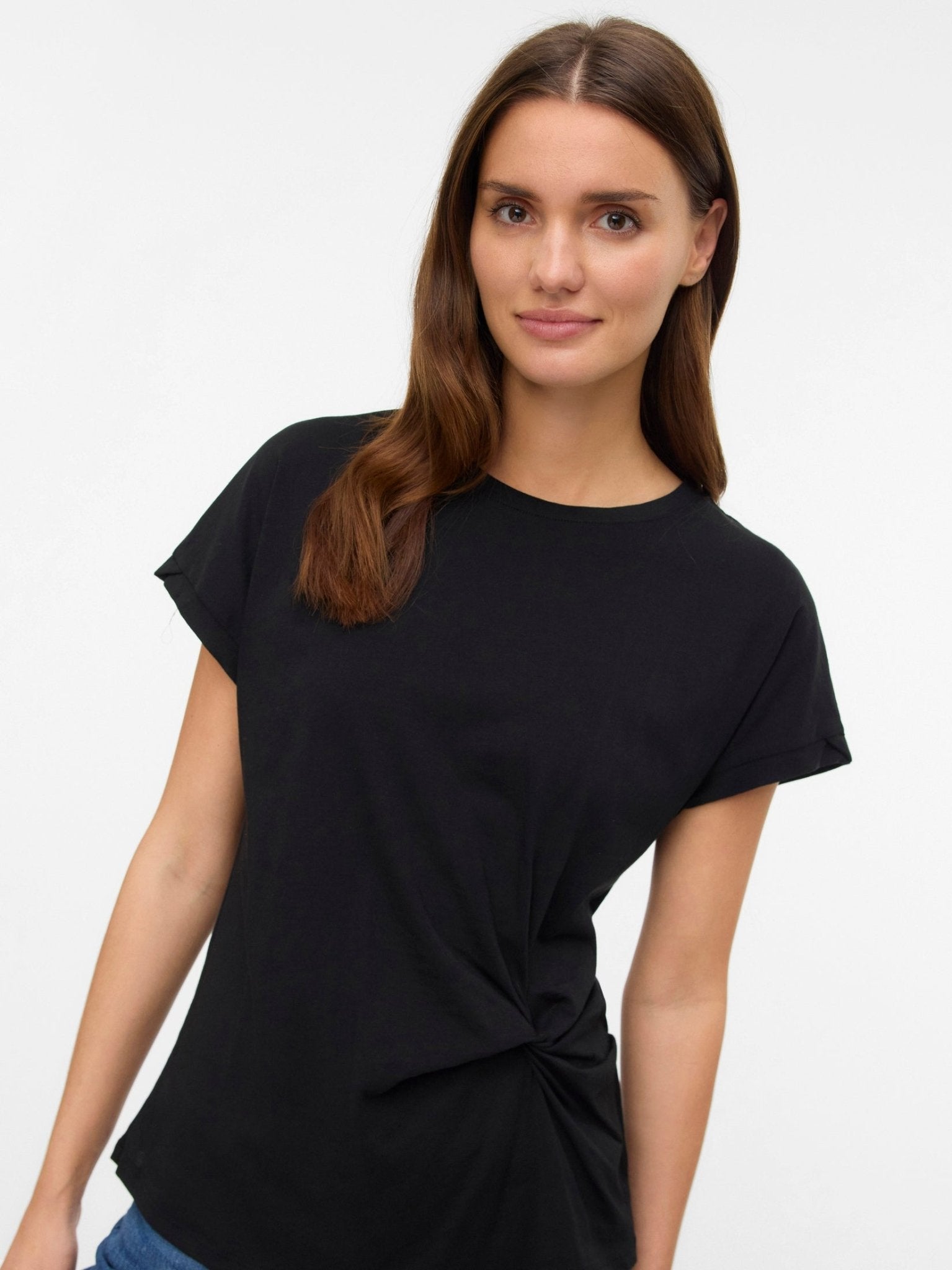 VMGANAS C/S O - NECK T - SHIRT JRS BTQ FR GA Top - Castelijn mode