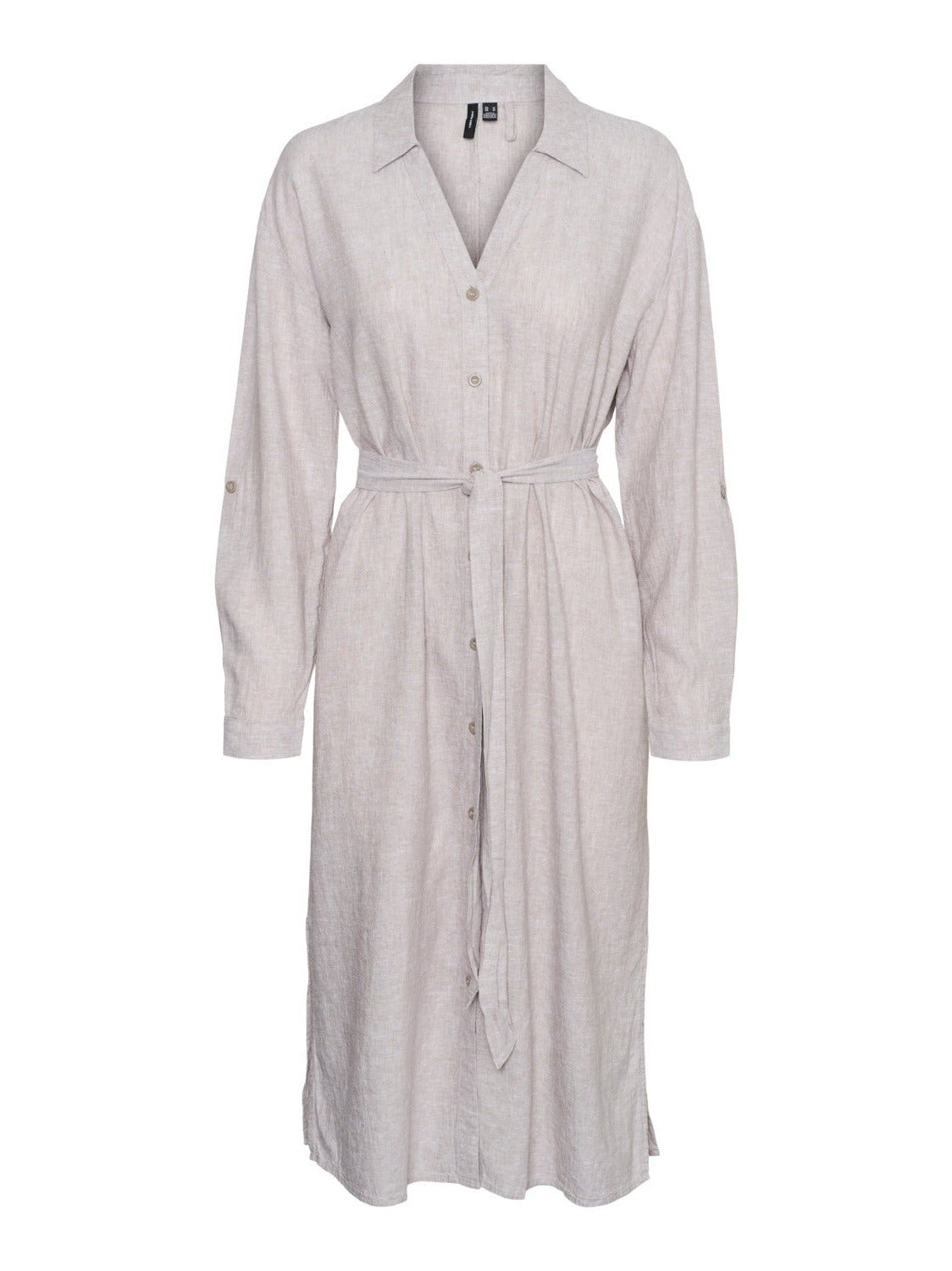 VMLINN LOOSE CALF SHIRT WVN NOOS - Castelijn mode