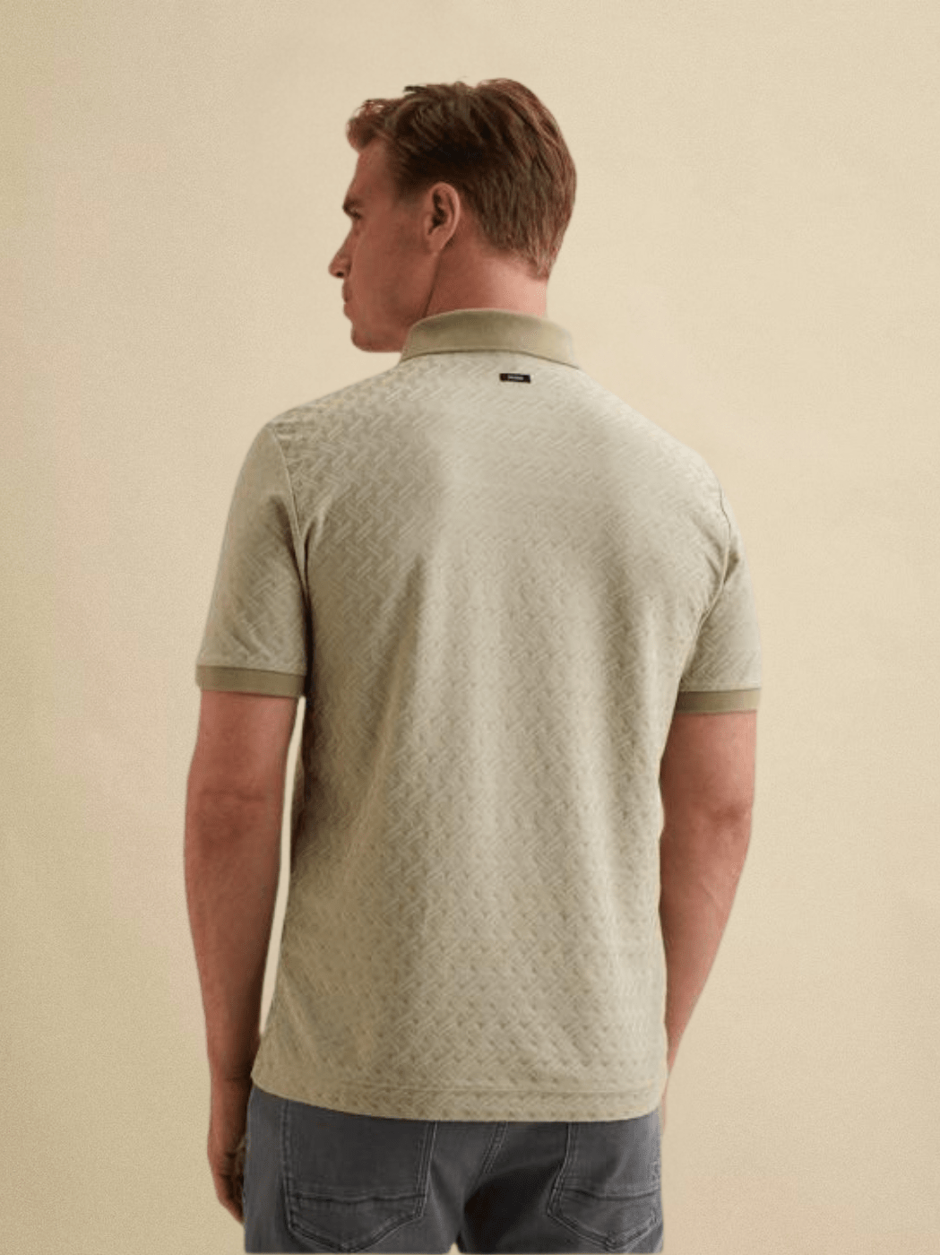 VPSS2603824 - 6390 Polo groen print - Castelijn mode