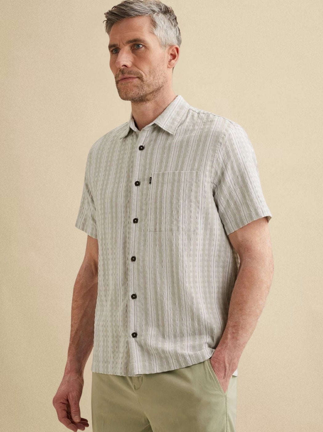 VSIS2603235 - 6390 Overhemd km streep - Castelijn mode