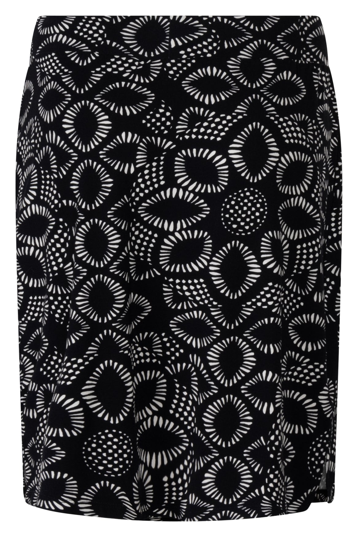 Zwarte rok Noa met viscose - Castelijn mode