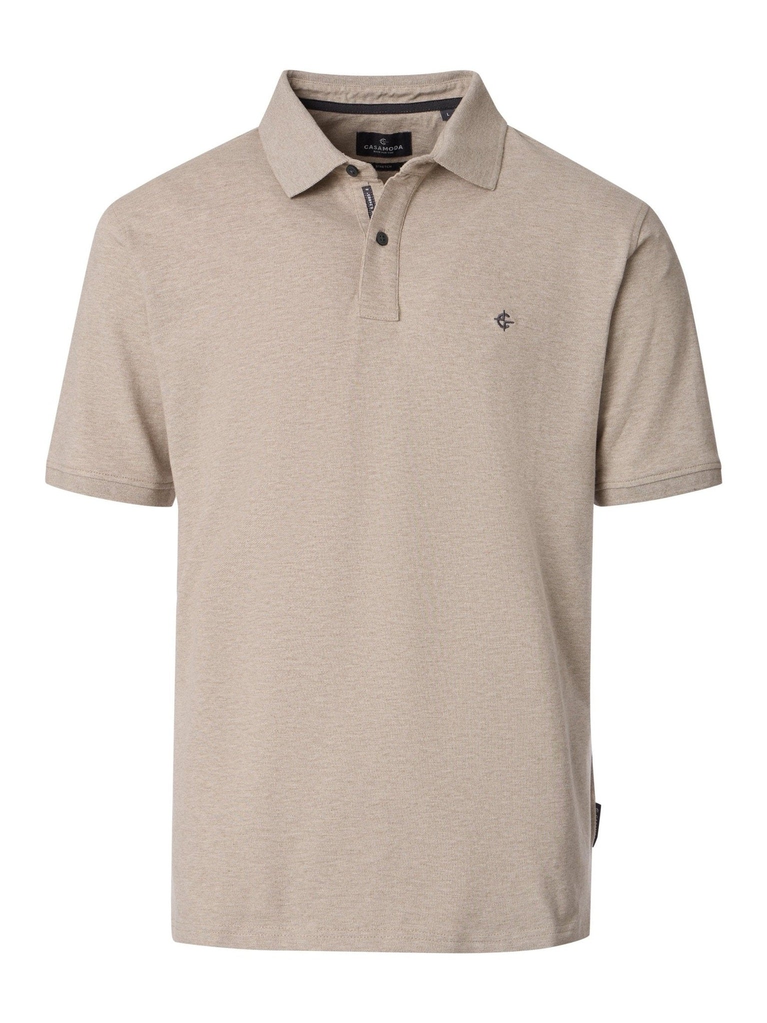 004470 - 668 Polo beige - Castelijn mode