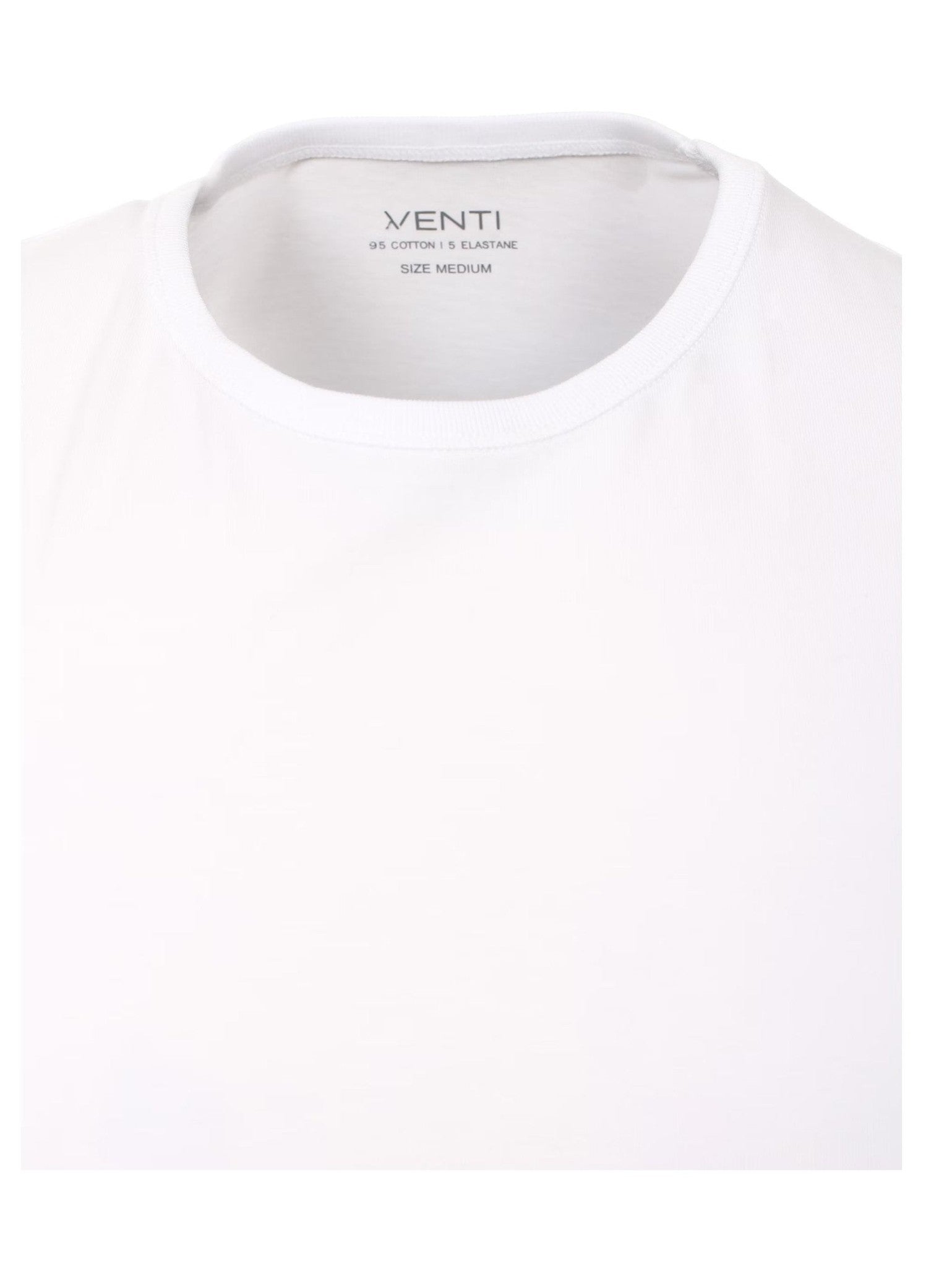 012700 - 001 Tank top ronde hals wit - Castelijn mode