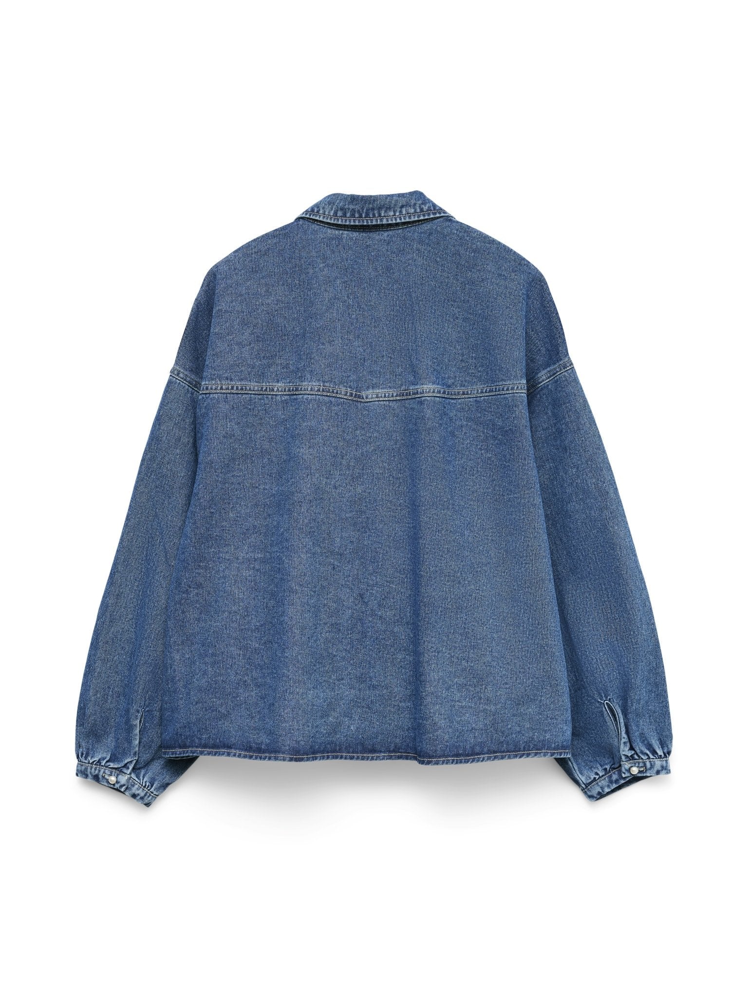 10334270 VMELORA LS DENIM SHIRT YO326 - Castelijn mode