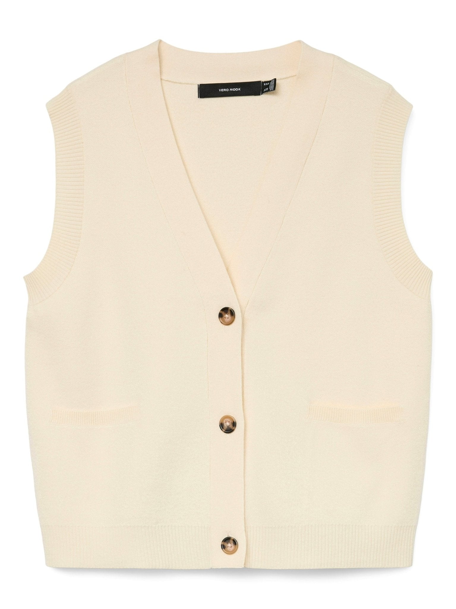 10334780 4833137 - VMSABA SL V - NECK BUTTON VEST - Castelijn mode