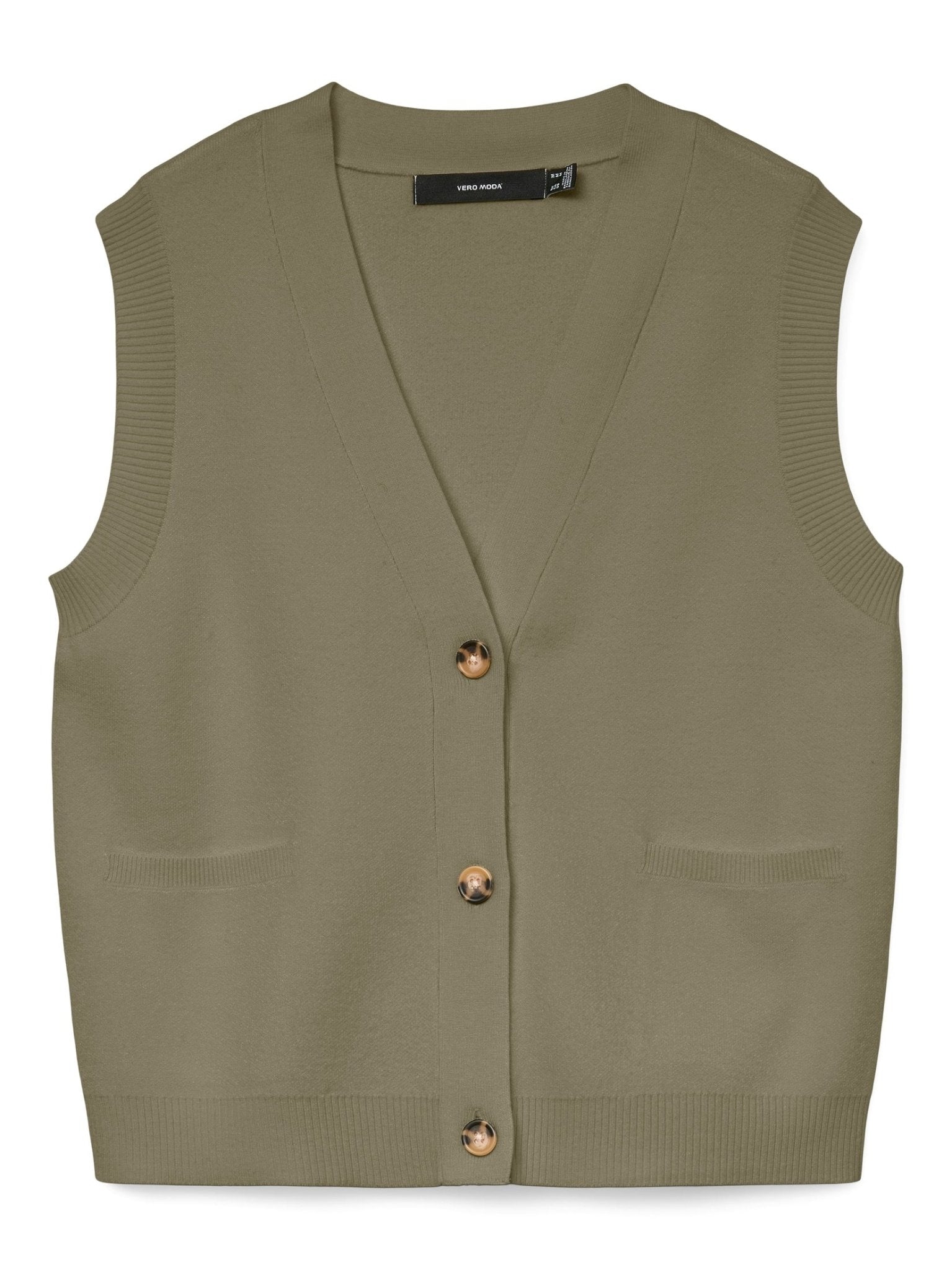 10334780 4901102 - VMSABA SL V - NECK BUTTON VEST - Castelijn mode