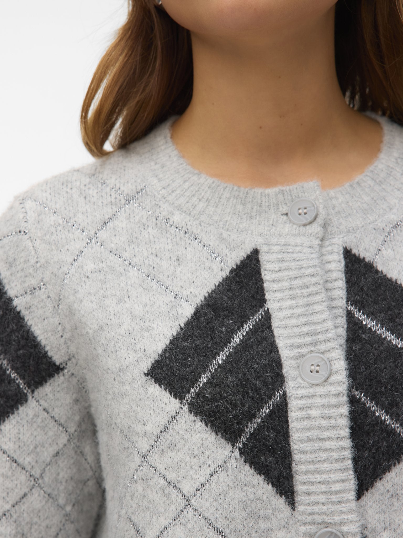 10334877 VMDAE LS O - NECK CARDIGAN - Castelijn mode