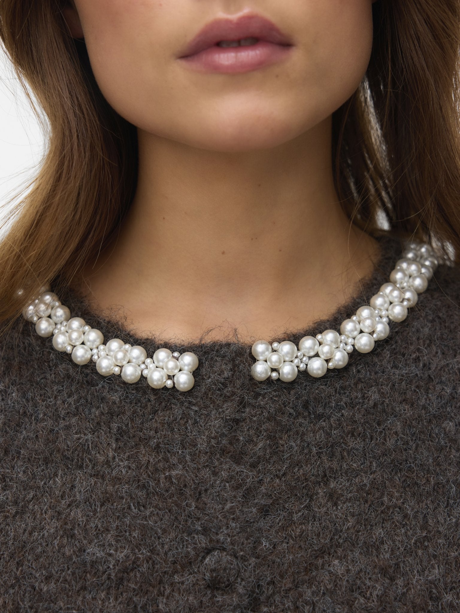 10334965 - VMOCEAN 2/4 O - NECK JEWELLERY CARDIGAN - Castelijn mode