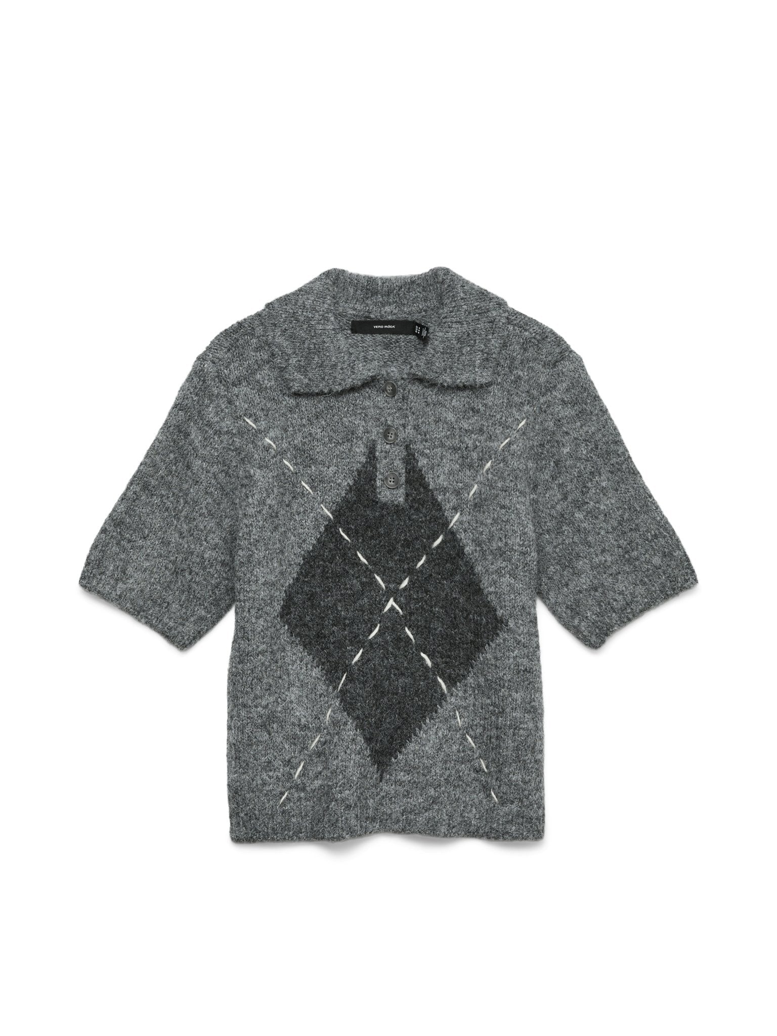 10339086 - 4894314 VMBLISS 2/4 POLONECK PULLOVER GA - Castelijn mode