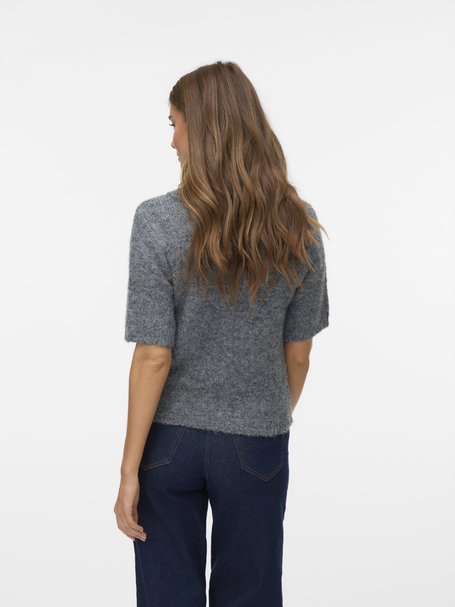 10339086 - 4894314 VMBLISS 2/4 POLONECK PULLOVER GA - Castelijn mode