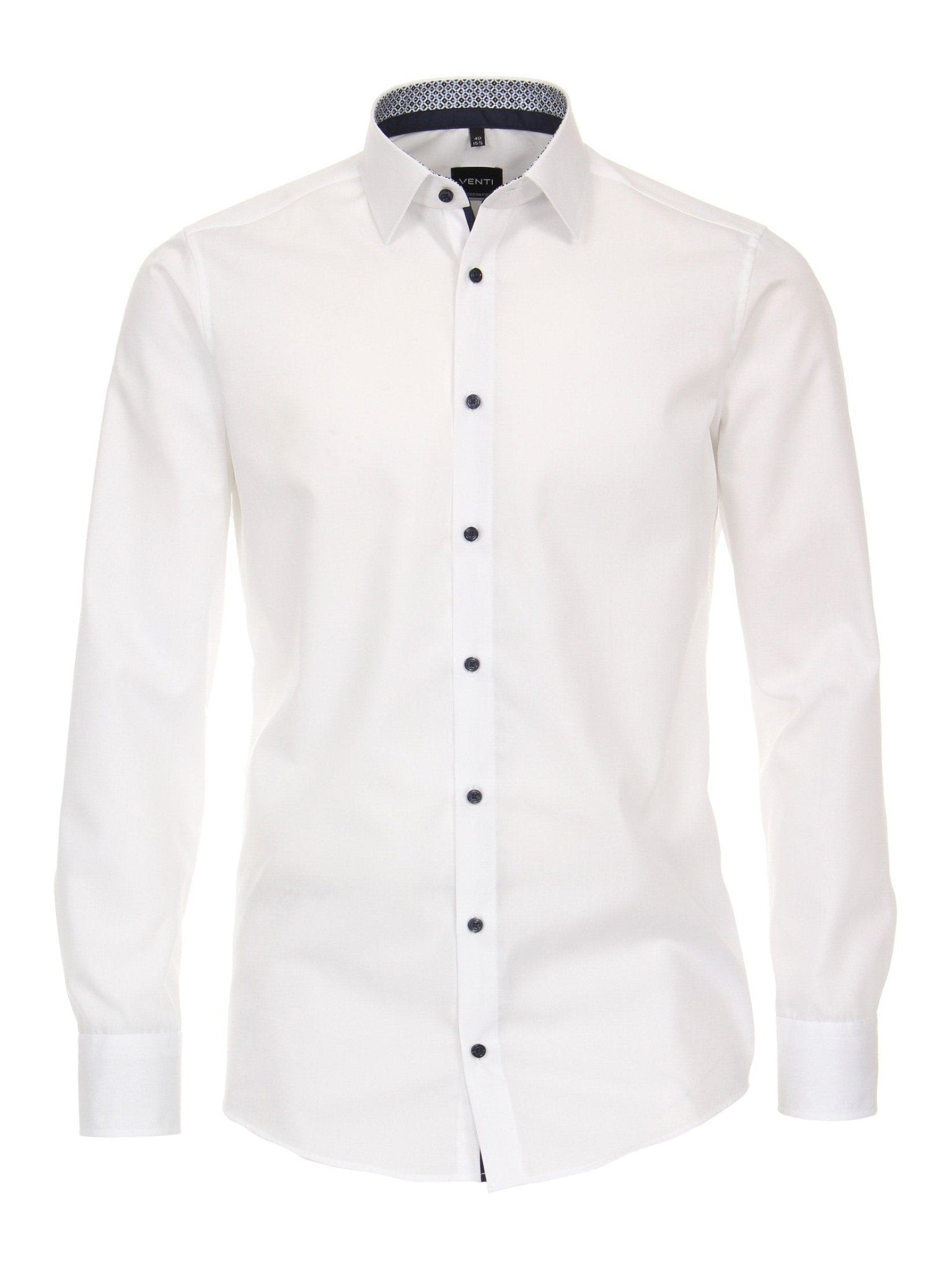 123942200 000 wit Business shirt - Castelijn mode