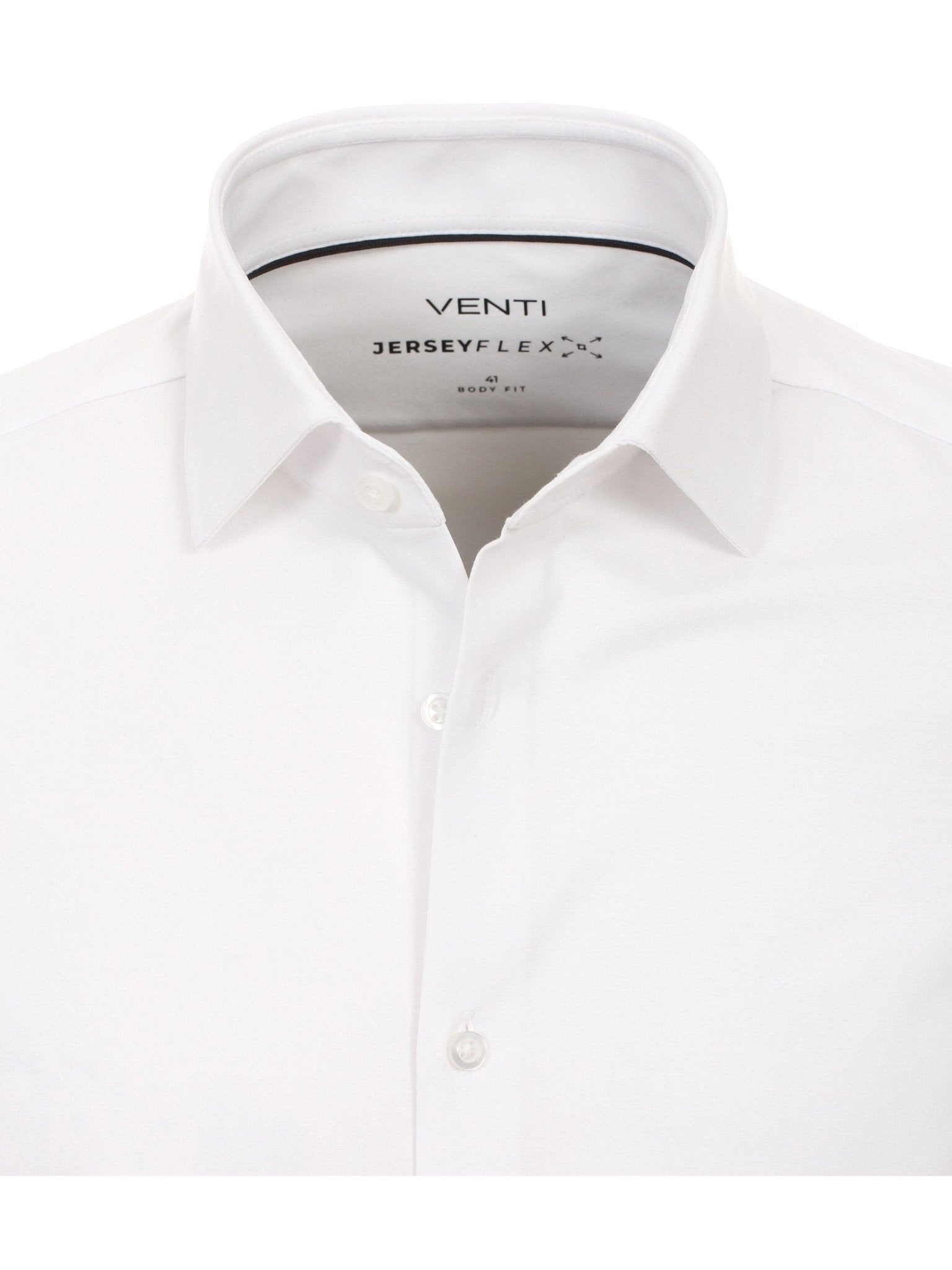 123955800 - 000 JerseyFlex body fit wit - Castelijn mode