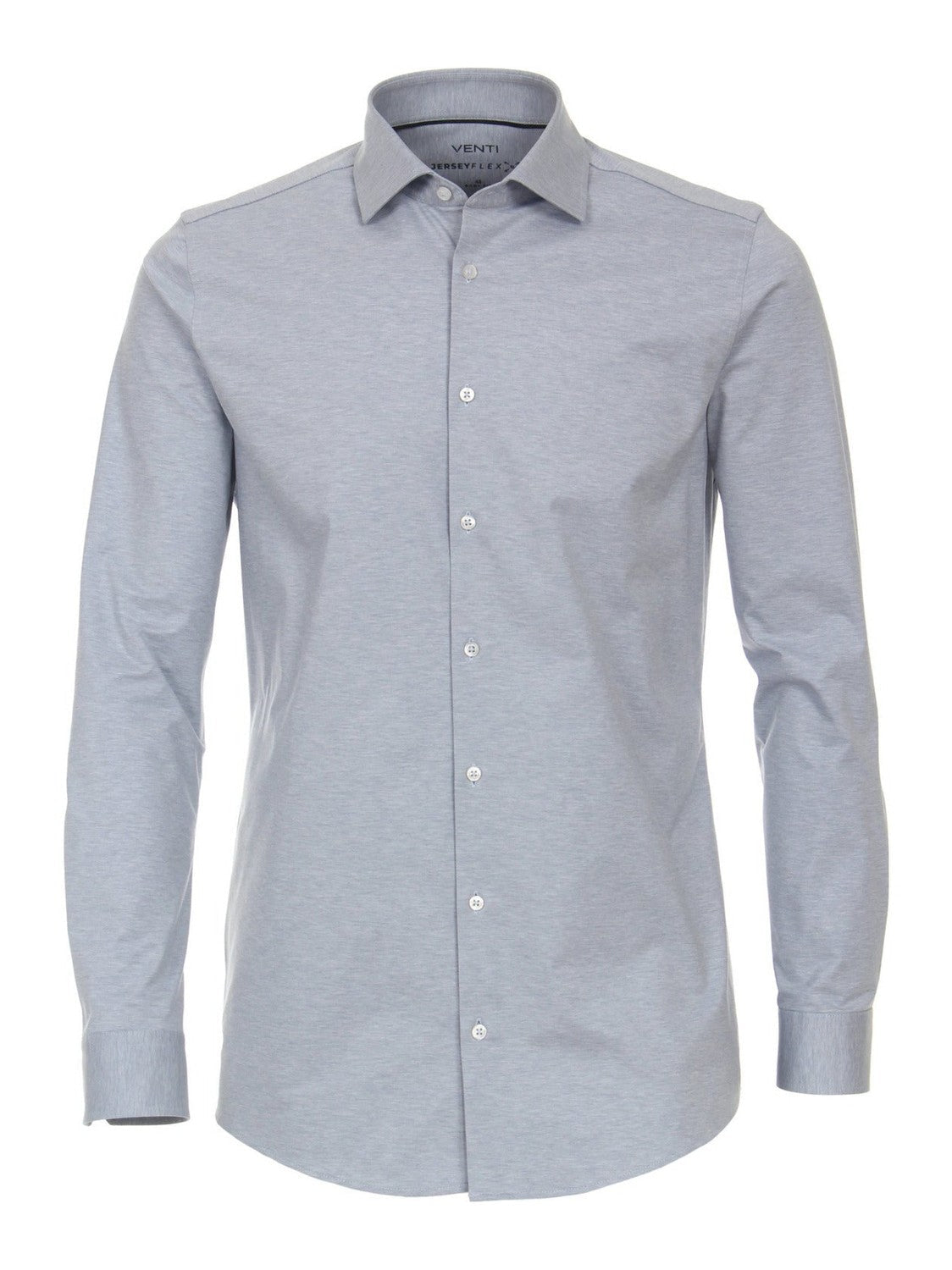 123955800 - 100 JerseyFlex licht blauw body fit - Castelijn mode