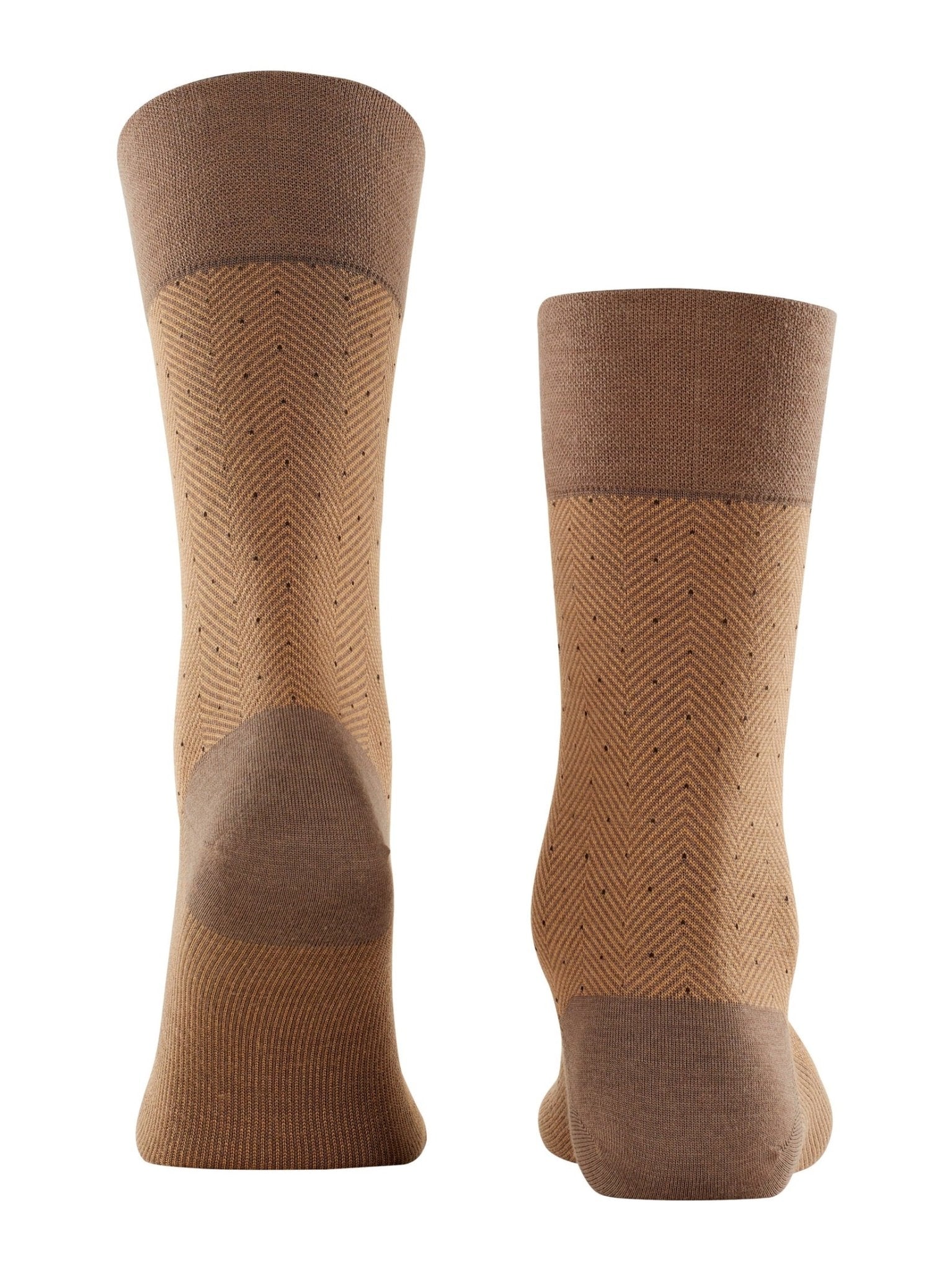 12492 5082 Falke Sensitive Herringbone hazel - Castelijn mode