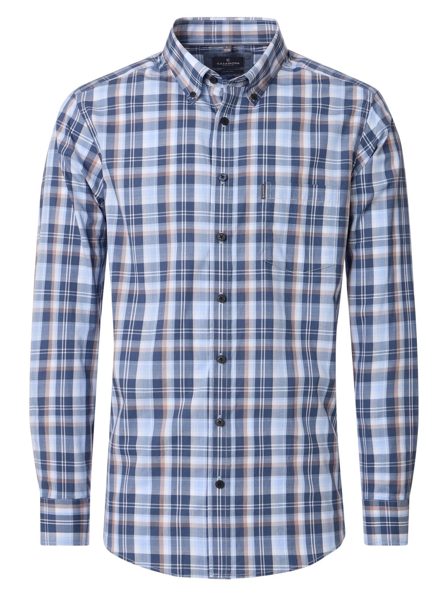 126130040 - 100 Overhemd ruit - Castelijn mode