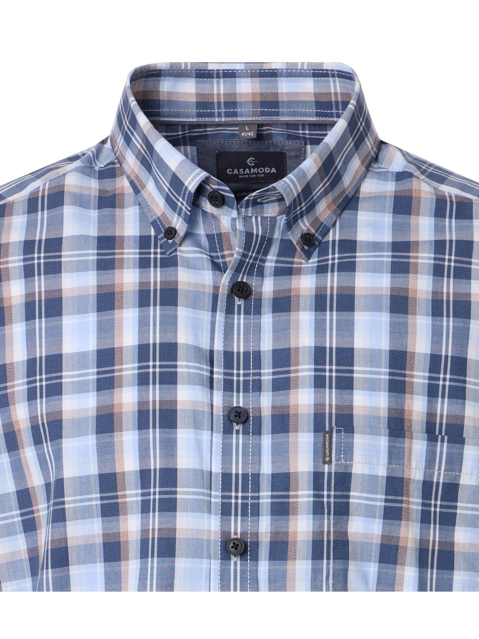 126130040 - 100 Overhemd ruit - Castelijn mode