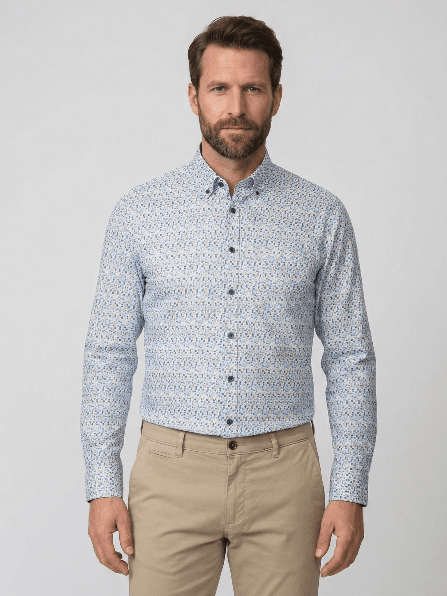 126130260 - 600 Overhemd print - Castelijn mode