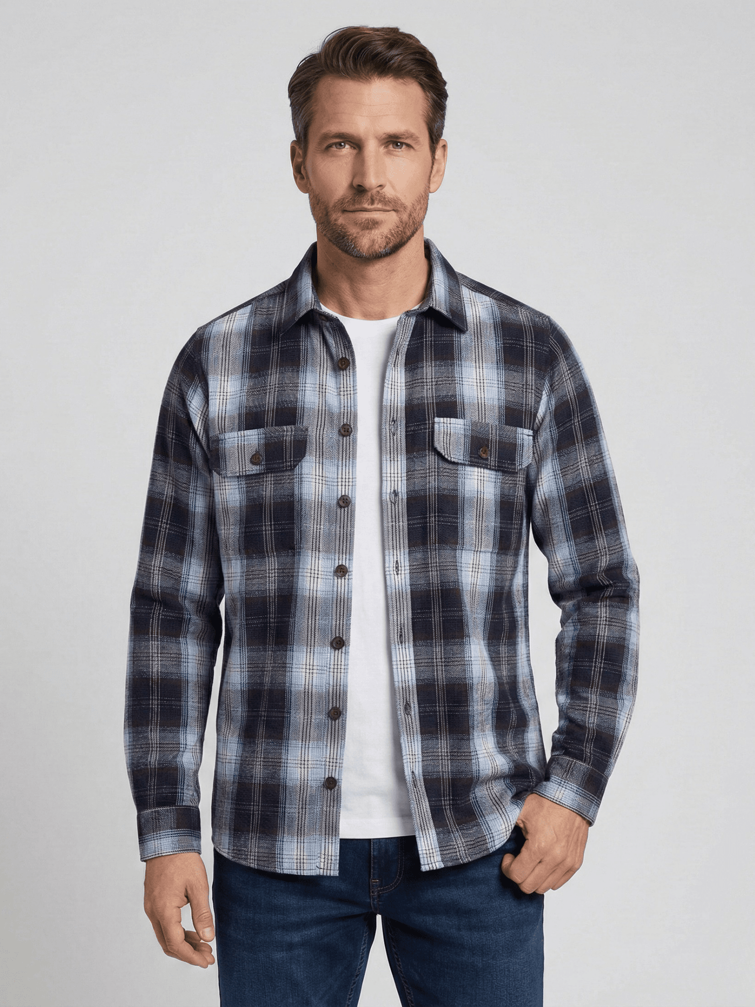 126130370 - 200 Overshirt ruit - Castelijn mode