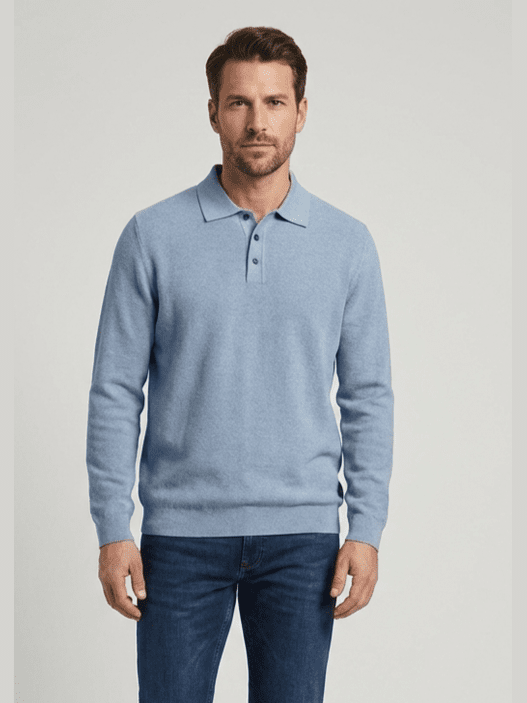 126320020 - 164 Polo LM lichtblauw - Castelijn mode