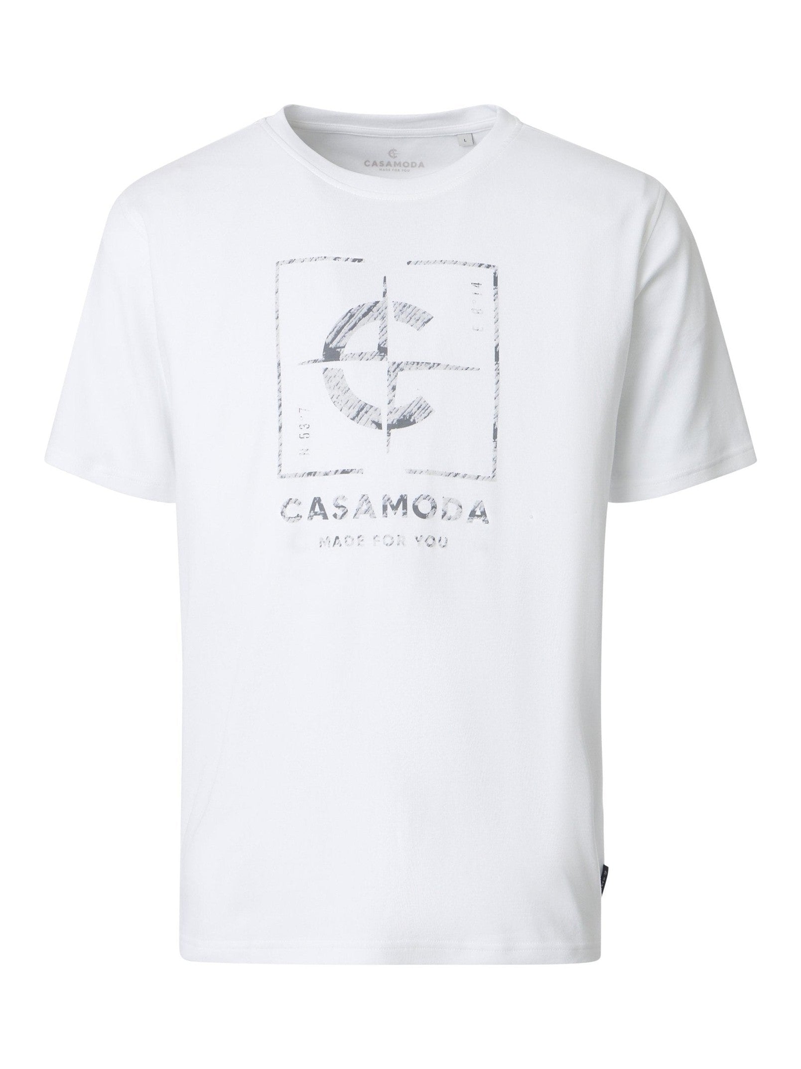 126340051 - 000 T-Shirt Korte Mouw Wit - Castelijn mode