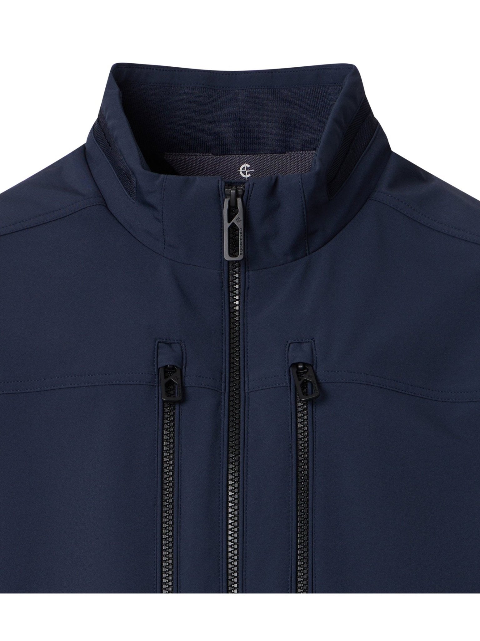 126410050 - 105 Softshell Jack donkerblauw - Castelijn mode