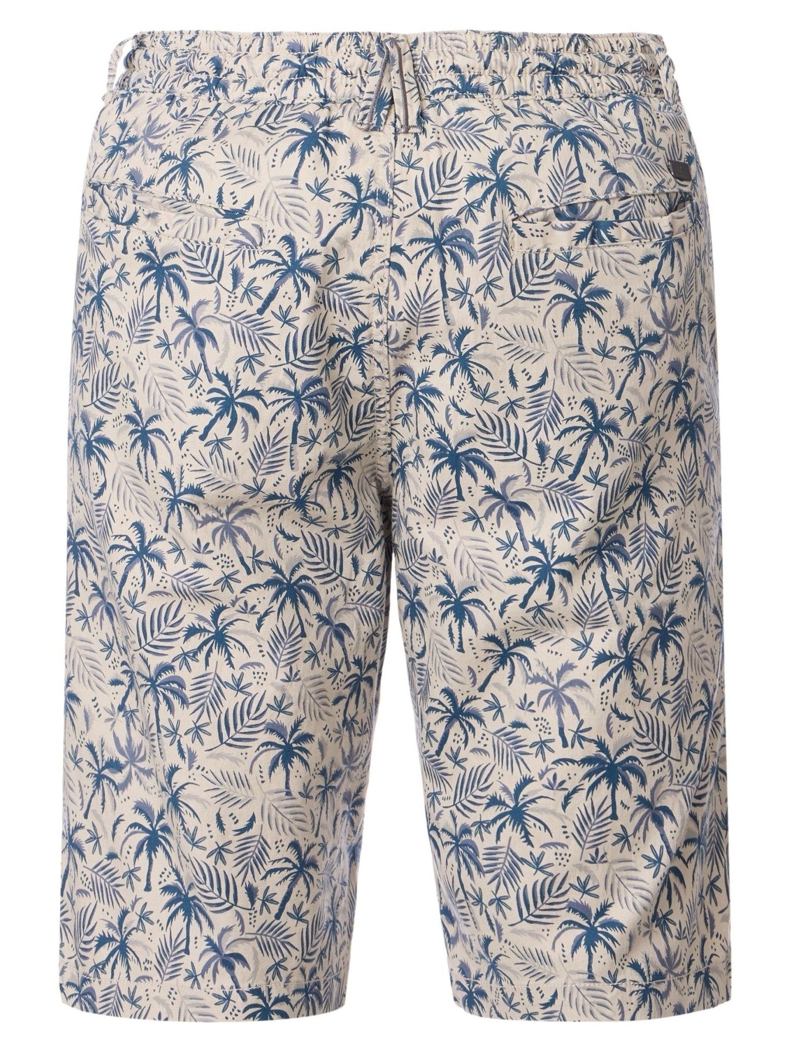 126531001 - 600 Short Beige Print Stretch - Castelijn mode