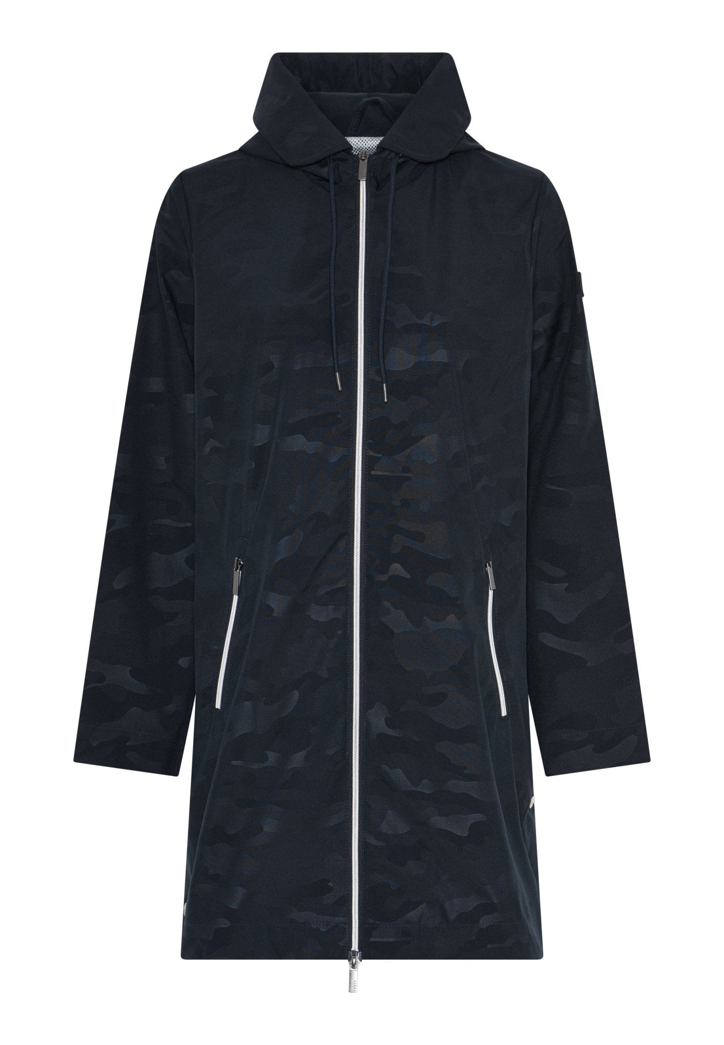 1431 - 1714 - 6512 Jas donkerblauw camo - Castelijn mode