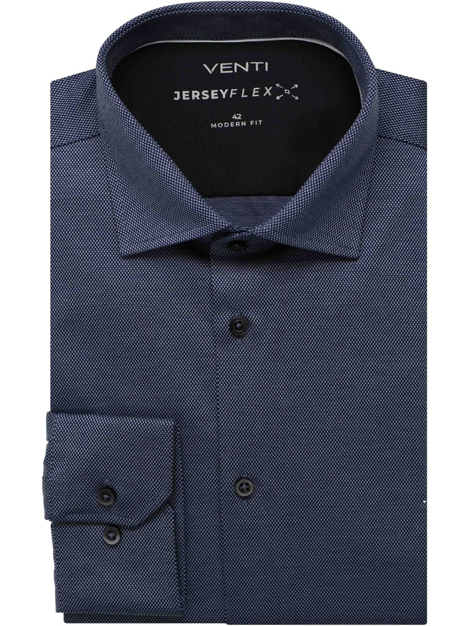 154517100 - 100 Jerseyflex donkerblauw - Castelijn mode