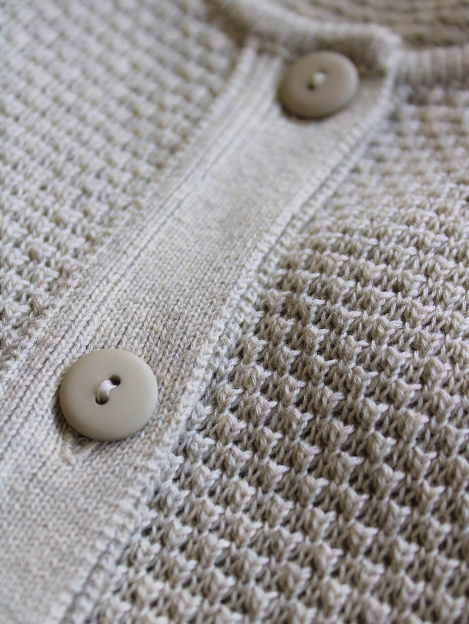 1566 1025 cardigan beige Skovhuus - Castelijn mode