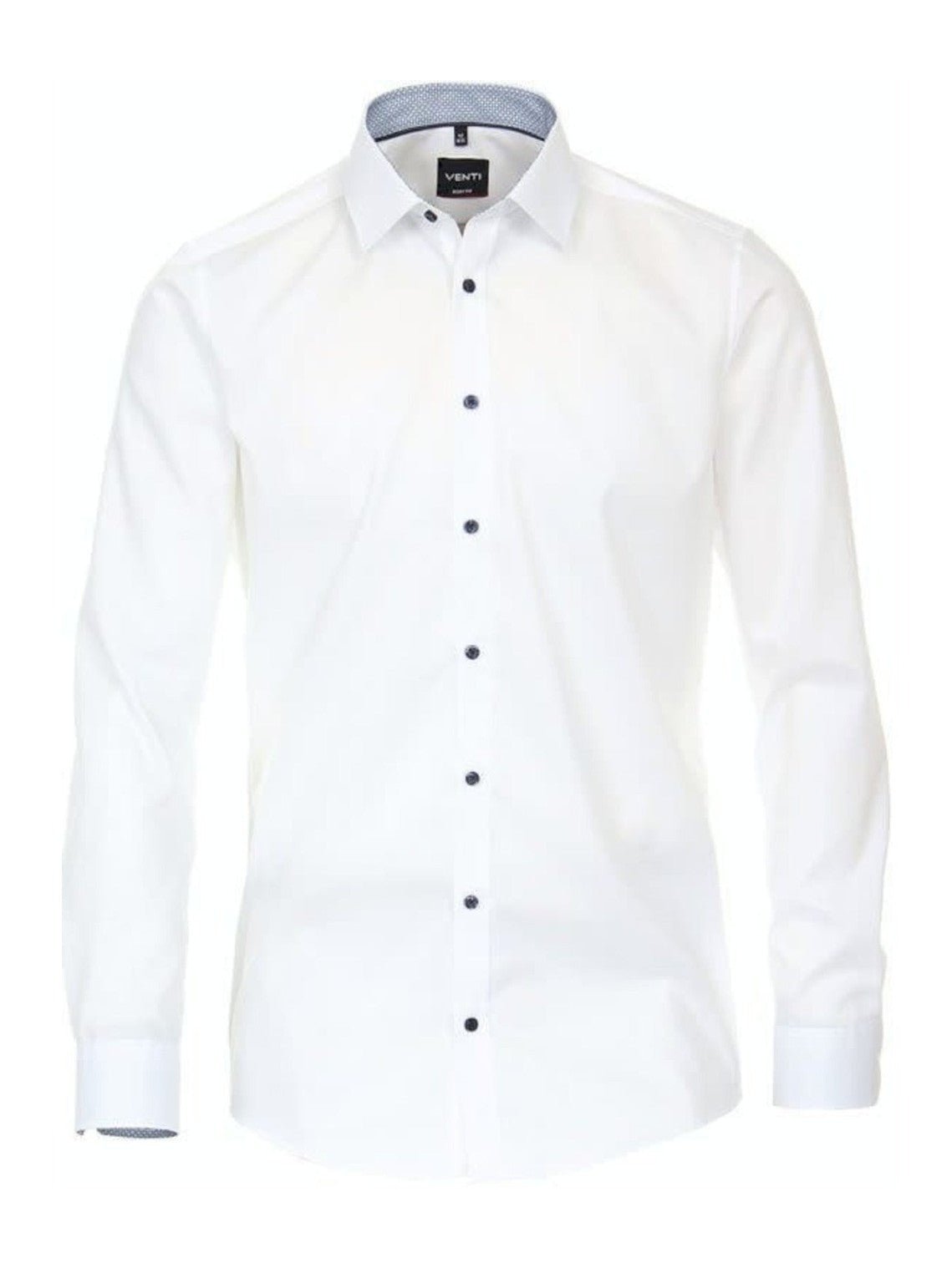 193295600 000 wit over hemd body fit - Castelijn mode