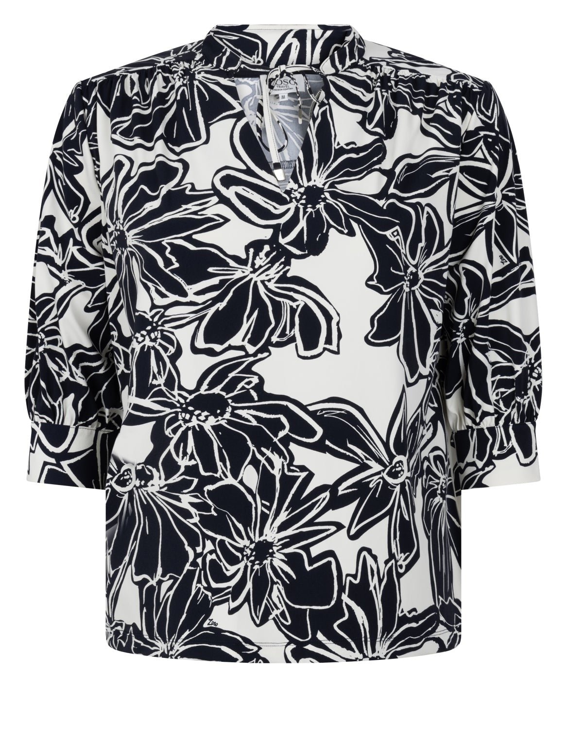 261Marloes Blouse donkerblauw - Castelijn mode