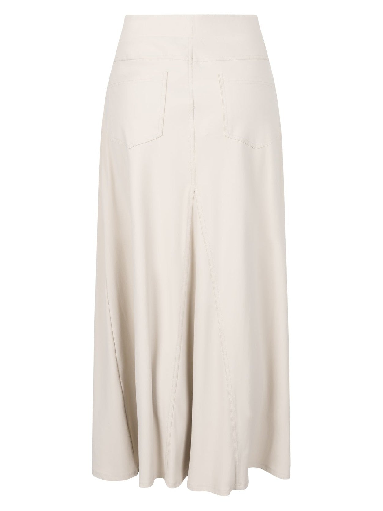 262Helena Rok Beige Stretch - Castelijn mode