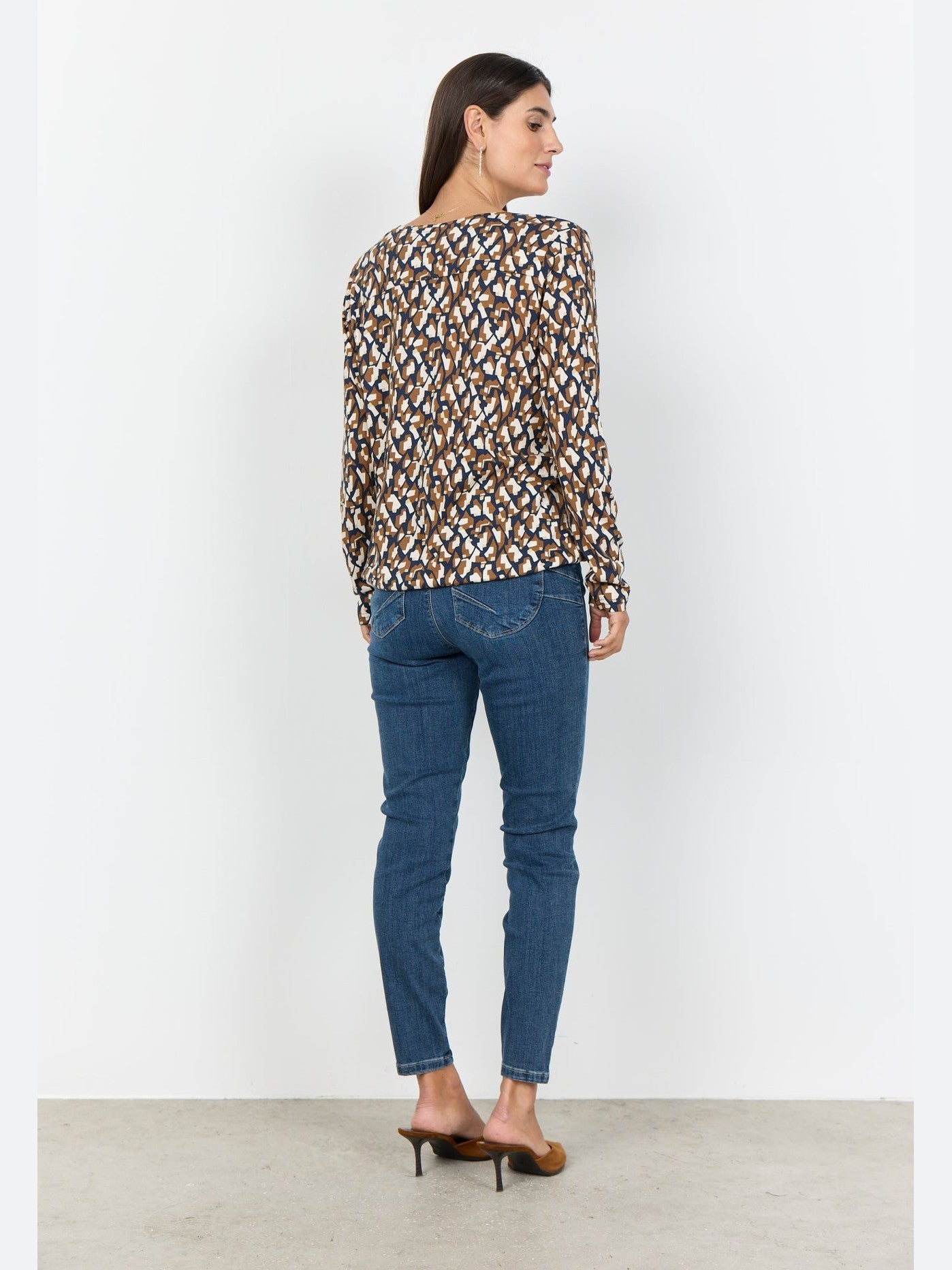 27320 sc - felicity - aop - 527 - 6905C Blouse - Castelijn mode